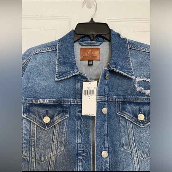 Ralph Lauren Women's Blue Denim Jacket - Picture 4 of 7